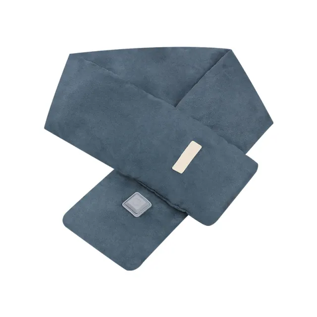Warm Neck Protector And Hot Compress Three stage Temperature Control Scarf Black - Shop at LoveMi