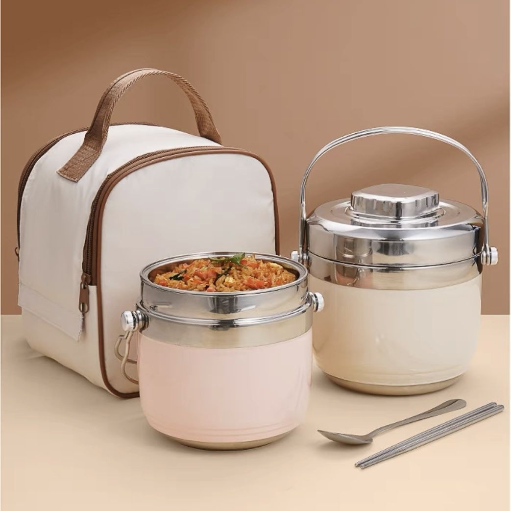 Title 3, Insulated Lunch Box Portable Insulated Barrel