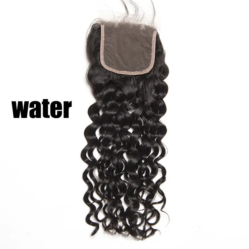 Real Hair Hair Block Mesh Hand Woven Hair Block - Water