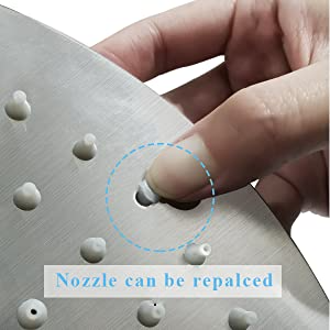 Nozzle Can Be Replaced