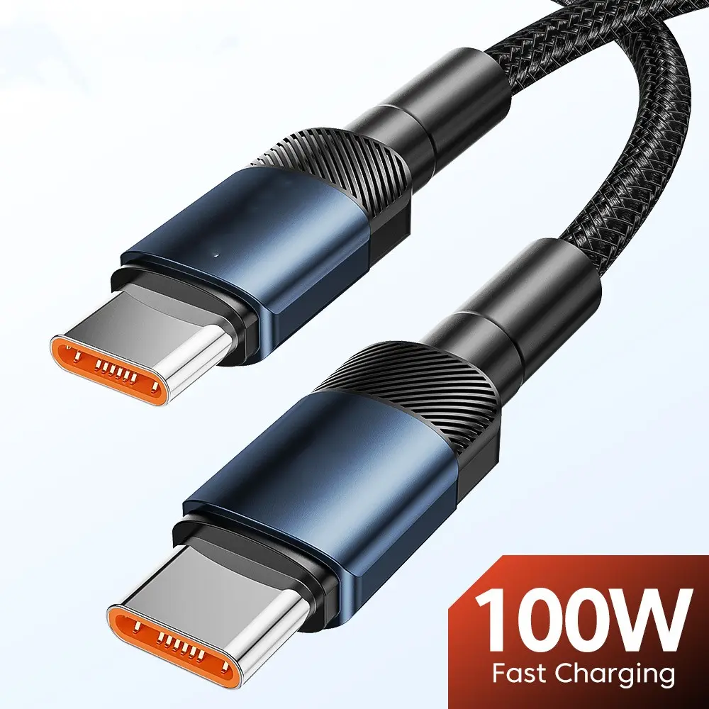 Aluminum Alloy Data Cable PD100W Quick Charge USB Charging