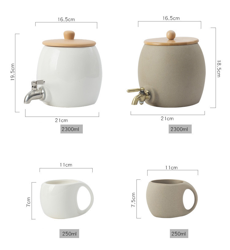 Title 1, Creative Ceramic Cup Set Household Cup Bottle