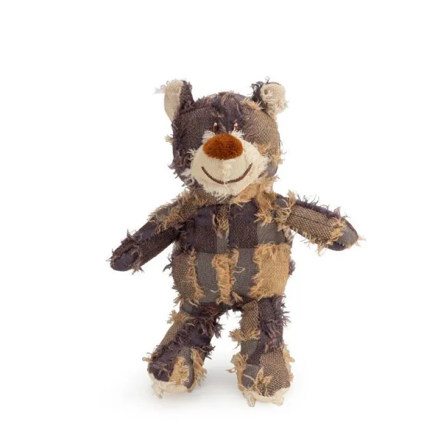 Indestructible Robust Bear, New Indestructible Squeaky Toys For Dogs, Durable Squeaky Dog Toys For Heavy Chewers, Interactive Dog Toys Dark Purple - Shop at LoveMi
