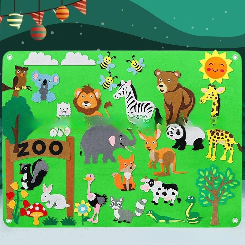 Zoo Felt Board