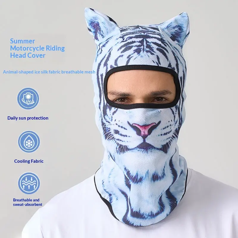 Summer Cycling Hood For Men, Ice Silk