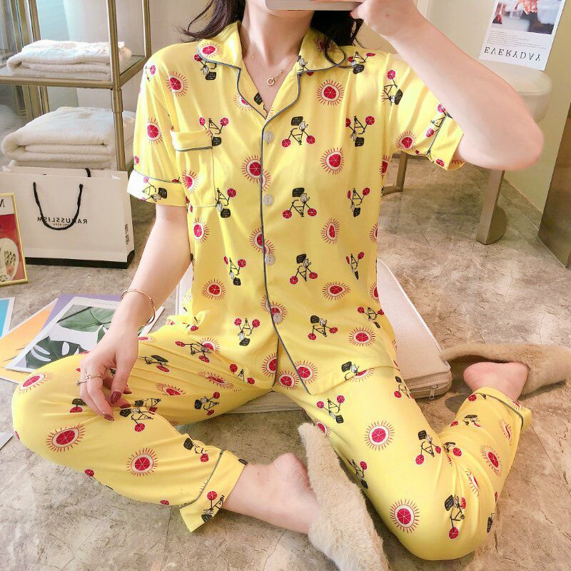 Title 5, LAPEL SUIT pajamas home wear