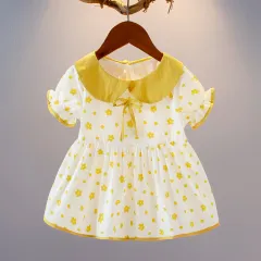 Baby Girl Summer Dress Summer Princess Dress - Style E - View 1