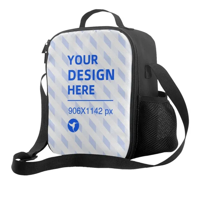 Thermal Insulation One Shoulder Tote Bag Black - Shop at LoveMi