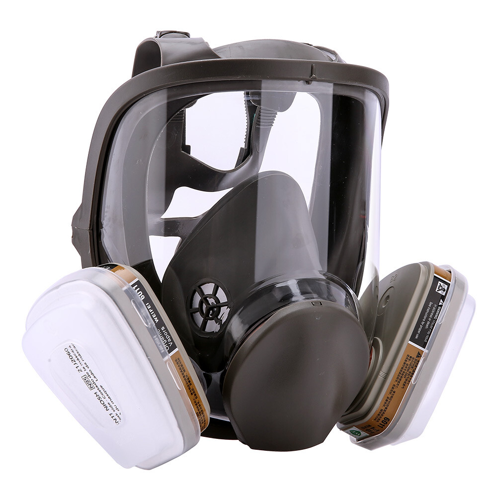 7 IN 1 Gas Mask 6800 Full Face Respirator Paint Spray Chemical Safety Facepiece