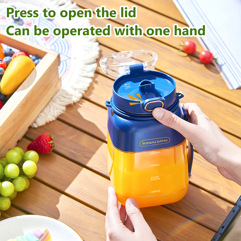 Kawu HAY-8302 Portable Juice Cup Blue 6