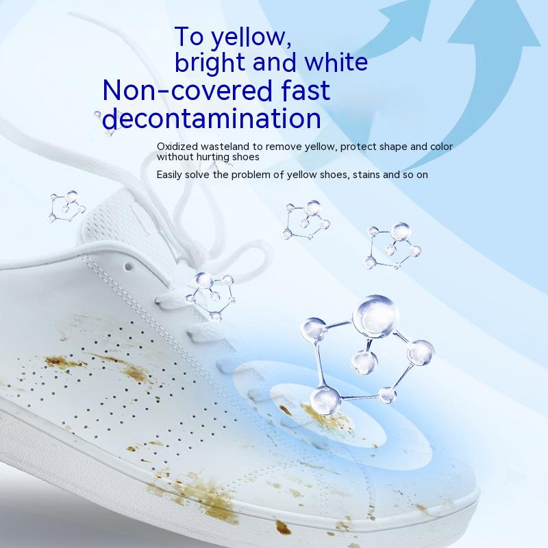 Title 1, Portable White Shoes Cleaning Agent Restores Br...