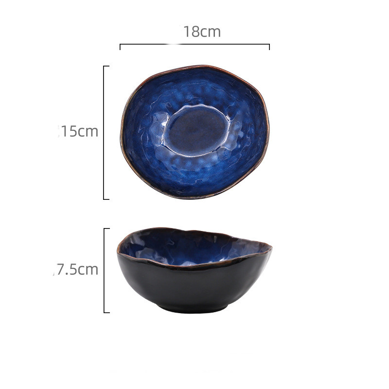 Title 8, Irregular Creative Special-shaped Ceramic Deep ...