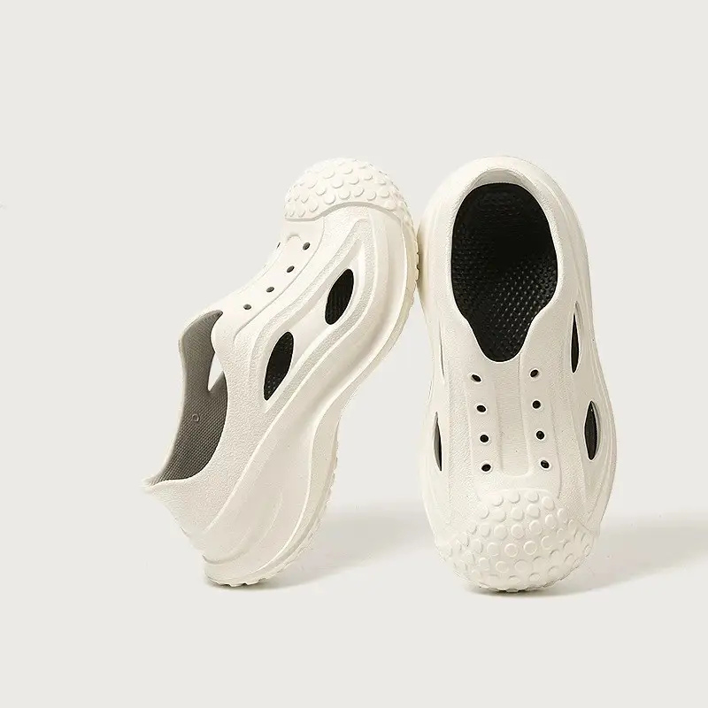 Fashion Thick-soled Clogs Shoes Indoor Floor Slippers Women Men Summer Outdoor Non-Slip Baotou Toe Beach Shoes