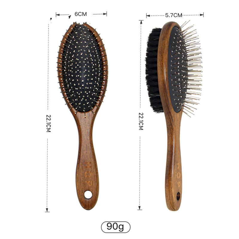 Doublesided comb brush