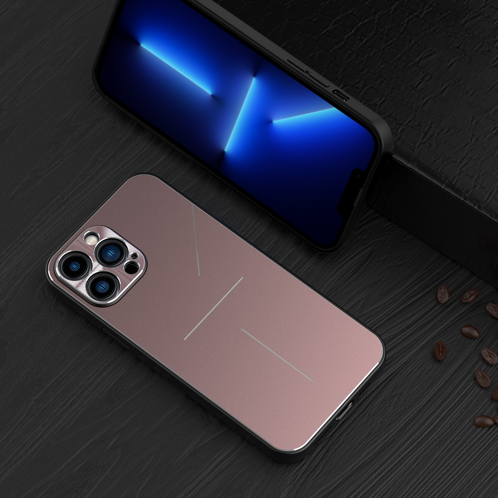 Skin Feel Metal Frosted Phone Case - Image 3