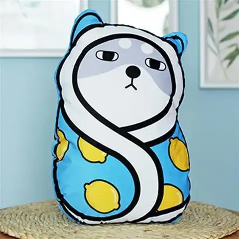 Printed Donut Cushion Pillow Children's Room Bay Window Decoration