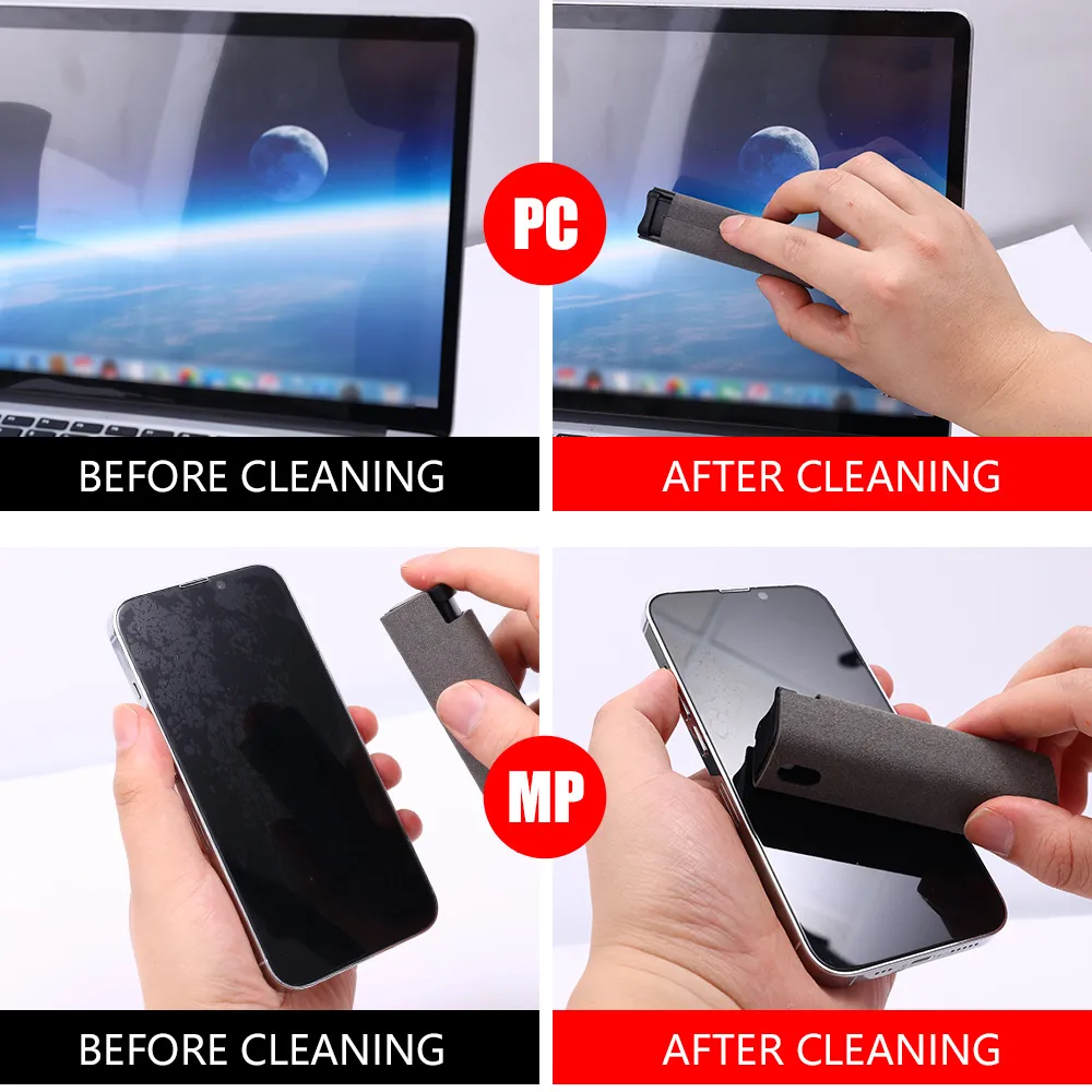 Mobile Phone Screen Cleaner Artifact Storage Integrated Mobile Phone Portable Computer Screen Cleaner Set – image 2