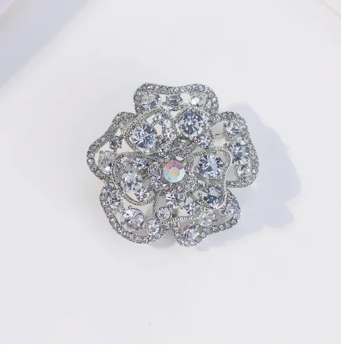Corsage Color Preserving Electroplating Alloy Women Silver - Shop at LoveMi