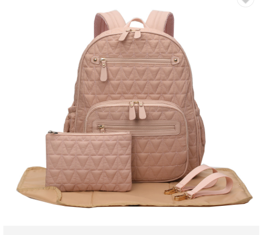Super Light Waterproof Down Material Large Capacity Mother And Baby Bag Mommy Backpack — foto 3