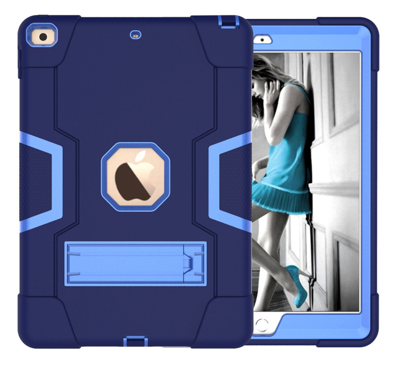 Silicone Stand 3-in-1 Tablet Cover Drop-Proof Case