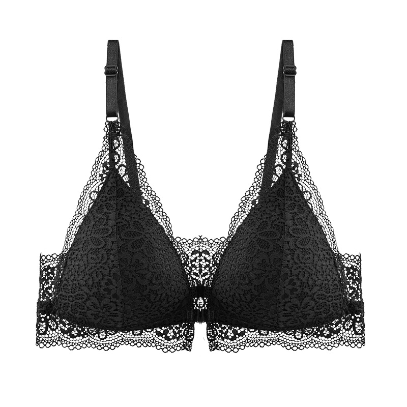 Title 6, Flat small chest sexy thin no steel ring bra