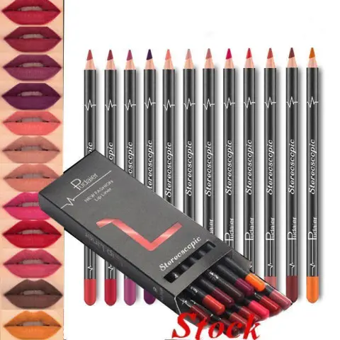 36 Color Lip Liner Waterproof Non-smudge Nude