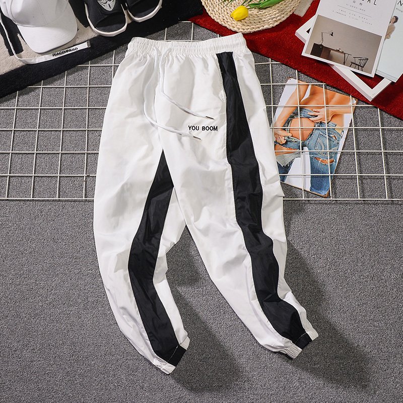 Title 6, Trendy Hip-Hop Track Pants with Contrast Stripe...