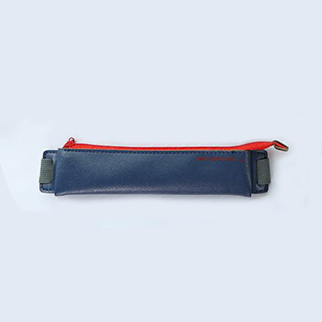 Title 8, Leather elastic buckle book and pencil case