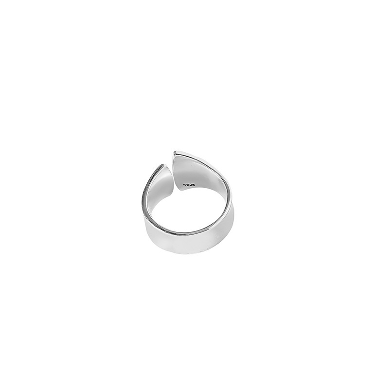 925 Sterling Silver Cold Wind Ring Female