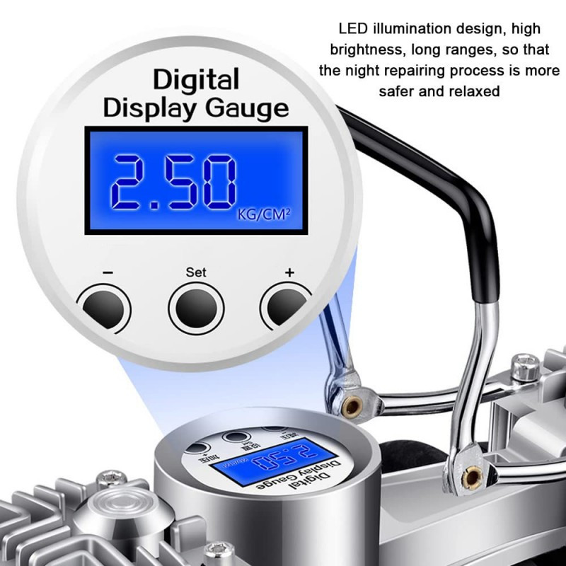 Dual-cylinder Tire Inflator, 50 Liters Minute — image 5