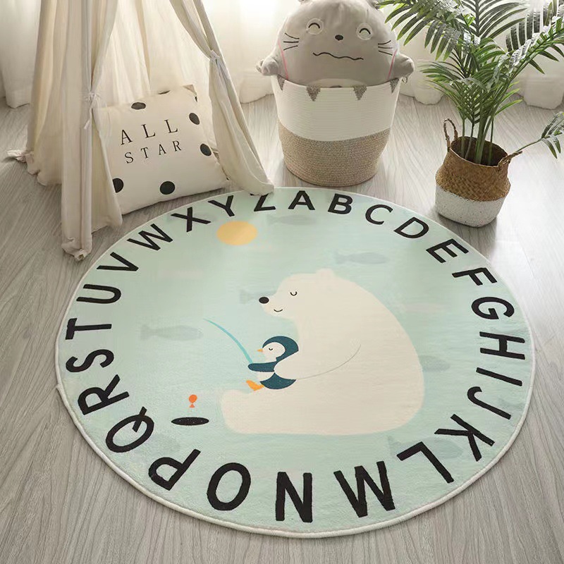 Tapis rond salon KOZY