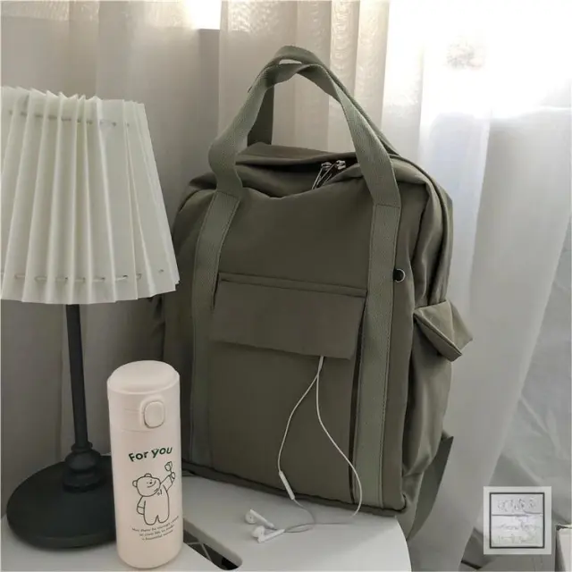 Sen Department Of Literature And Art Small Schoolbag Girl Green - Shop at LoveMi