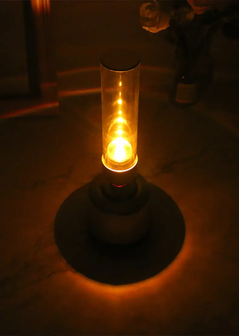 Candlelight Bluetooth Speaker Night Light Ambiance Light Immersive Subwoofer