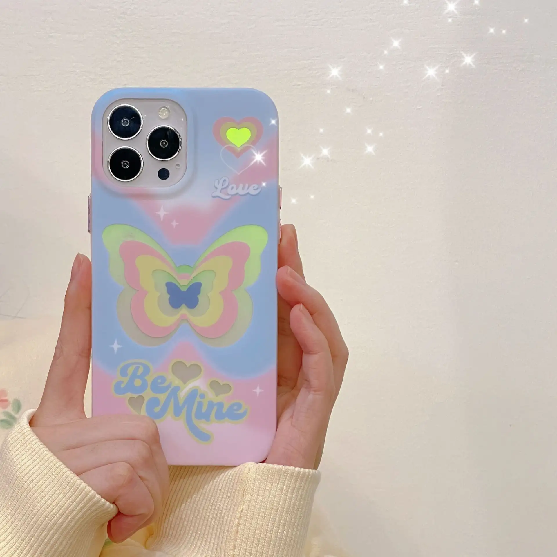 Wind Laser Butterfly Anti-fall Protective Cover