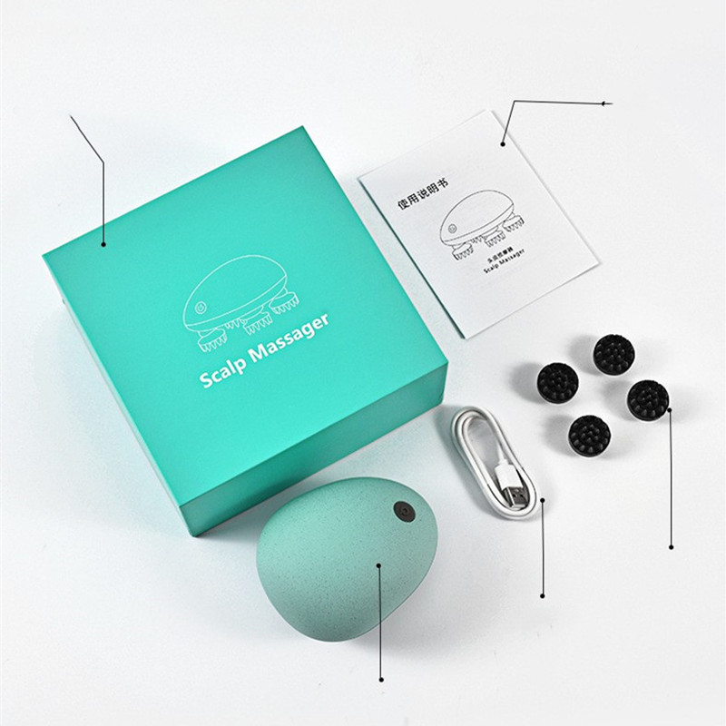 Silicone Electric Dragon Gripper Head Massager