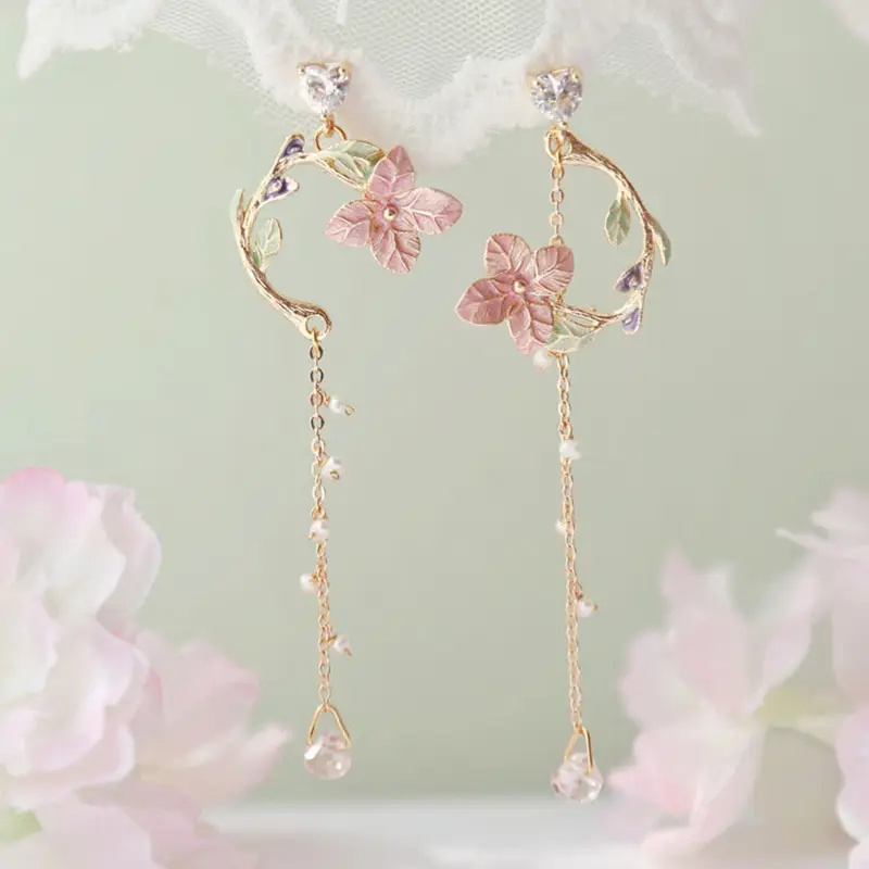 Temperament Lady Sweet Fairy Earrings