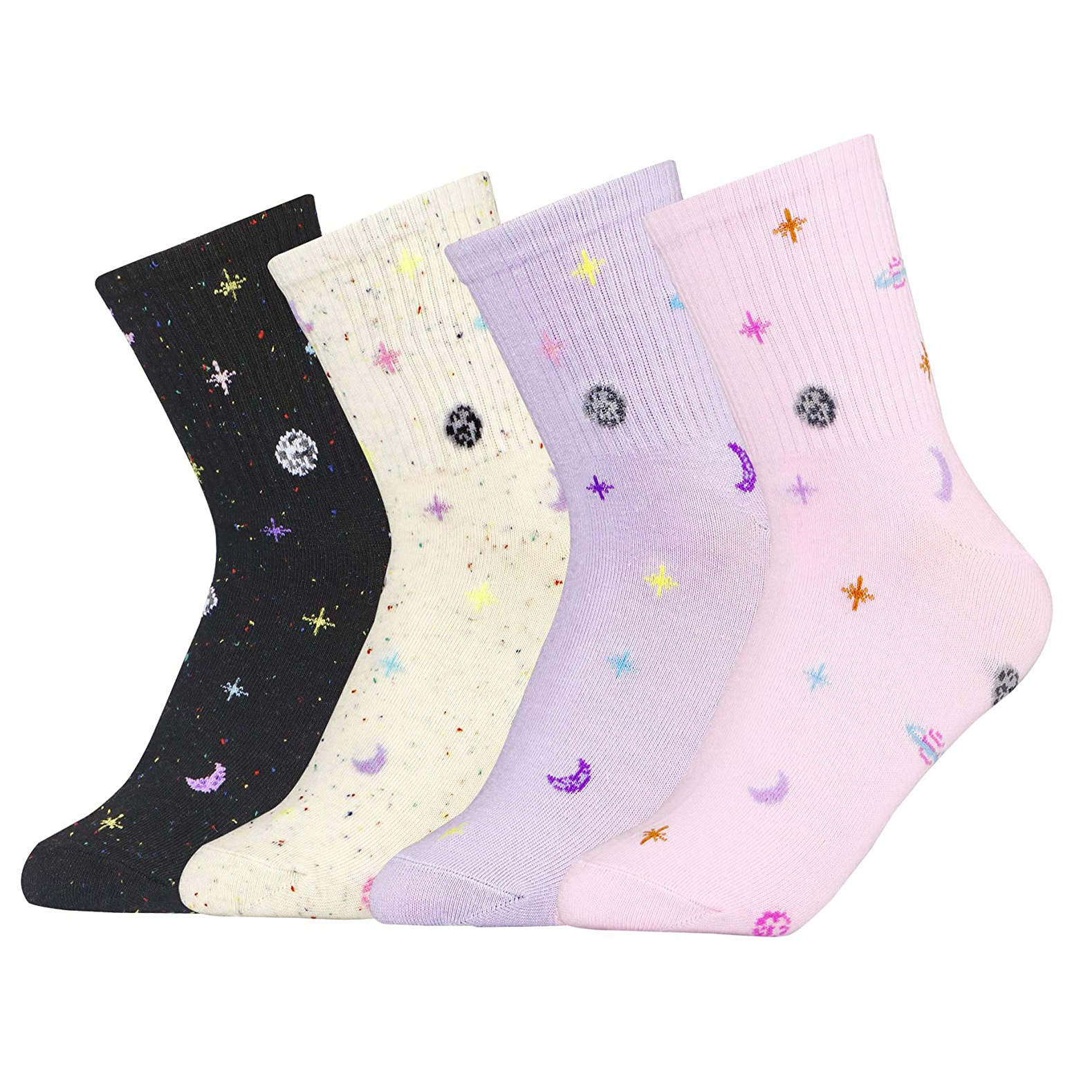 Planet Space Cartoon Women's Socks