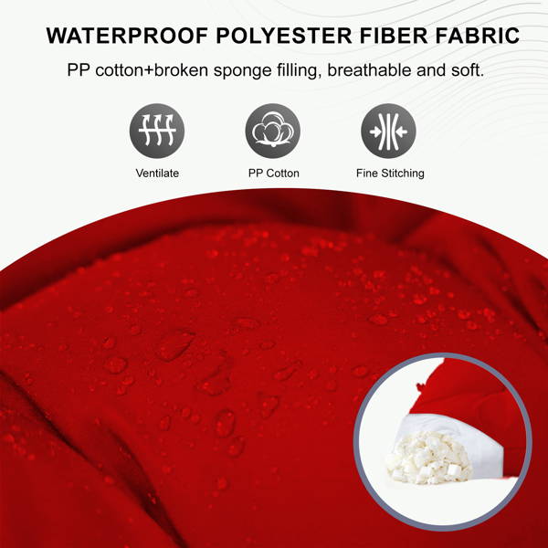 Coussins de balançoire d'extérieur de 70 pouces – Image 3