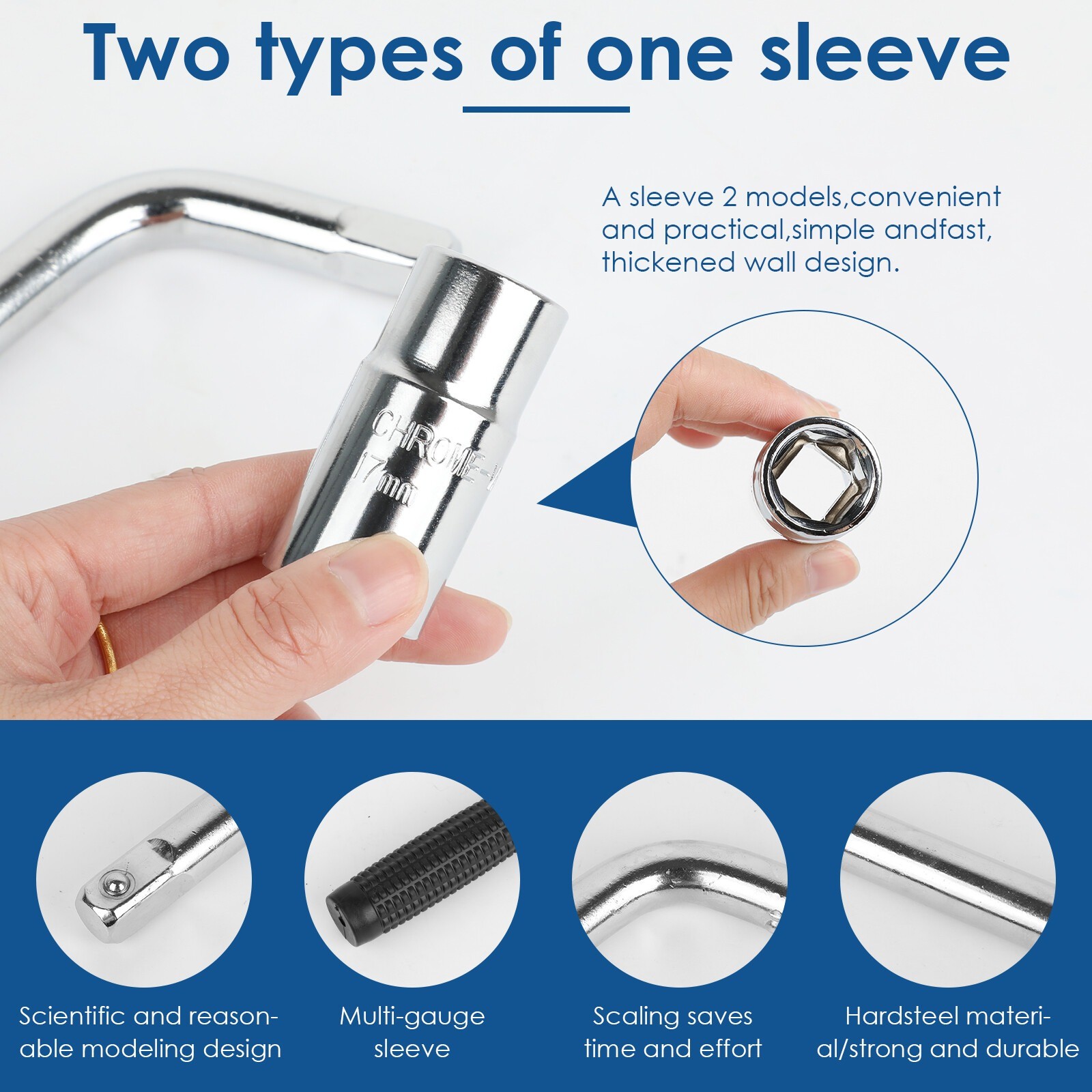 Scissor Jack Set 3 Ton Car Auto Jack Kit With Hand Crank Wrench Lug Wrench UK