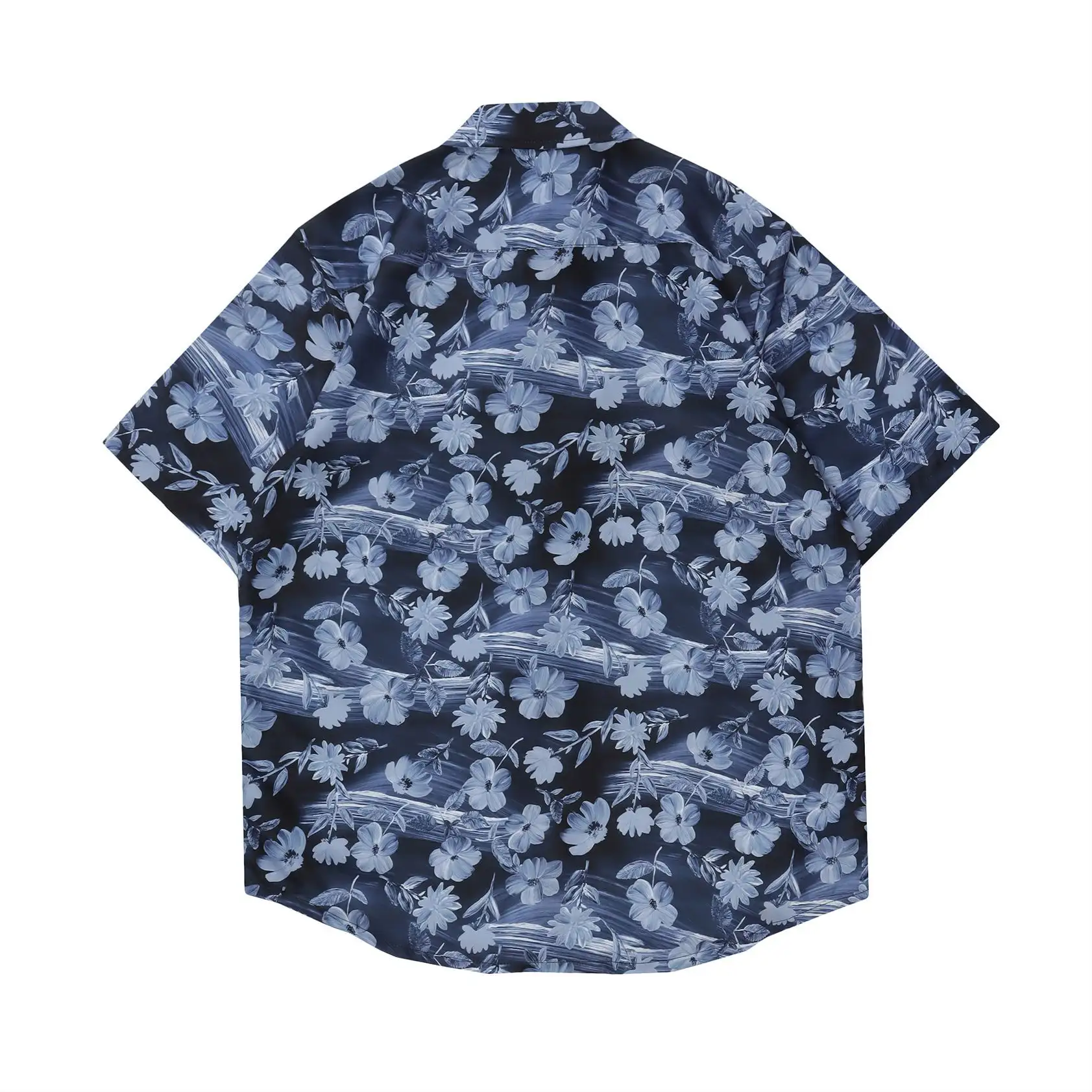 Summer Loose And Lazy Style Couple Casual Flower Shirt