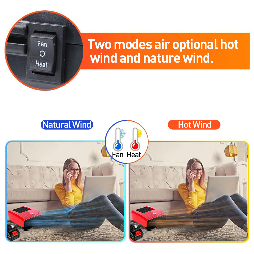 600W Electric Car Heater Heating Defogger Demister For  18V Fast Ship UK