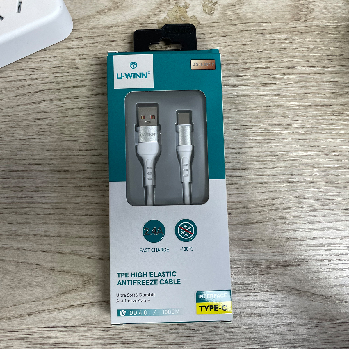 5pcs Type-C Cable 2.4A 1m USB-A to Type-C for Xiaomi Moto A55 E14 Note 40 G24 - 第 11/11 張圖片