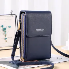 Messenger Shoulder Bag Multifunctional Mini Girls Daily Bag - Blue - View 1