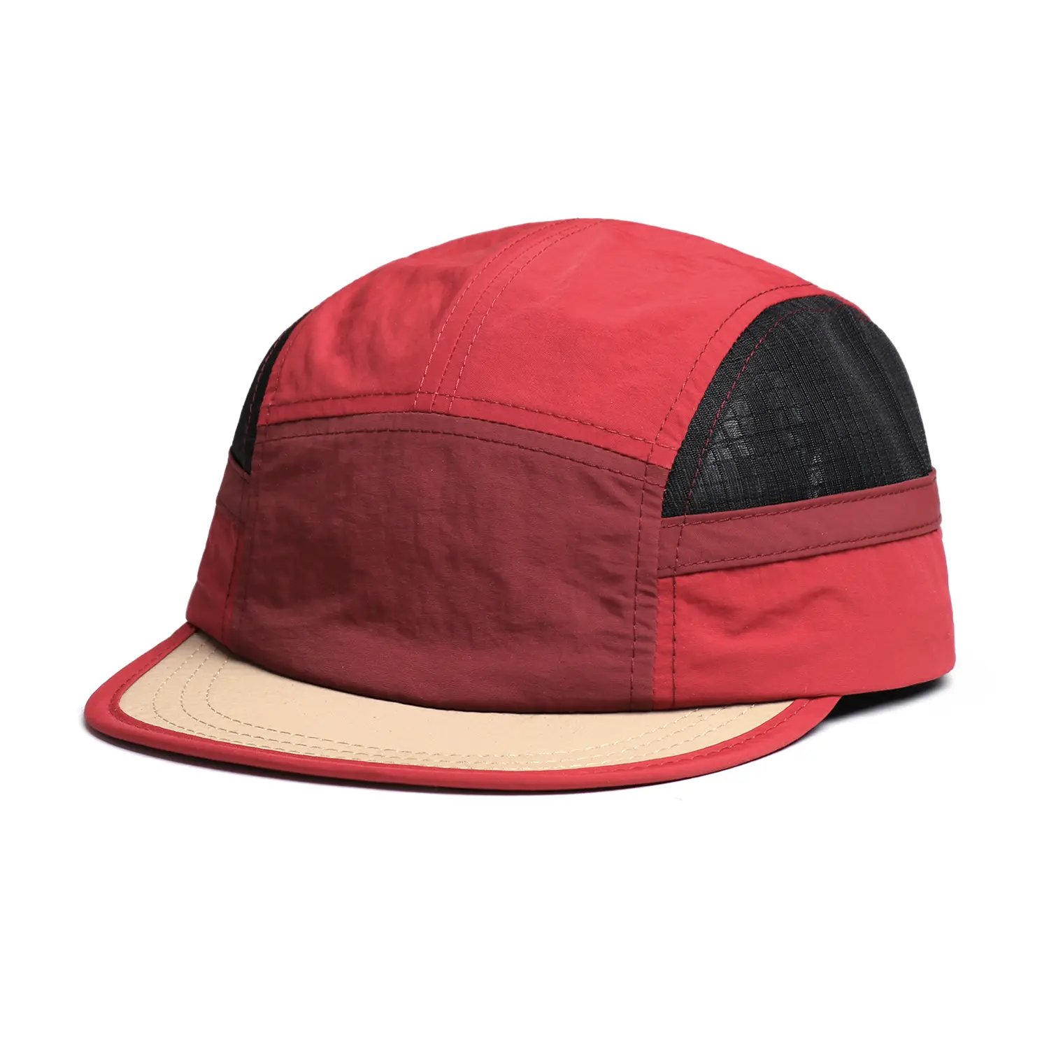 Summer Men's And Women's Identical Lightweight, Quick-drying, Flat-brimmed Mesh Ventilated Outdoor Activity Baseball Cap Suitable For Hiking And Daily Use