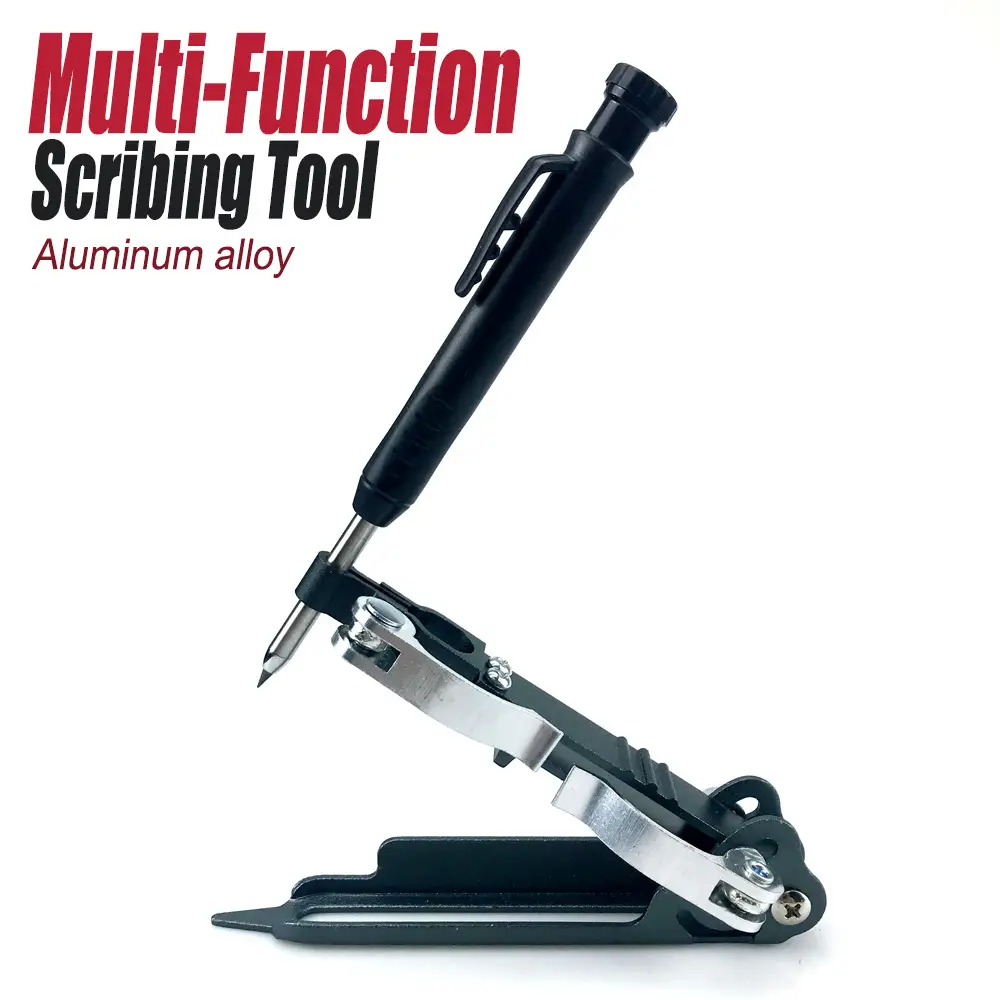 Graffiti Measurement With Deep Hole DIY Woodworking Graffiti Line Measurement Writing Tool Multifunctional Woodworking Graffiti Tool