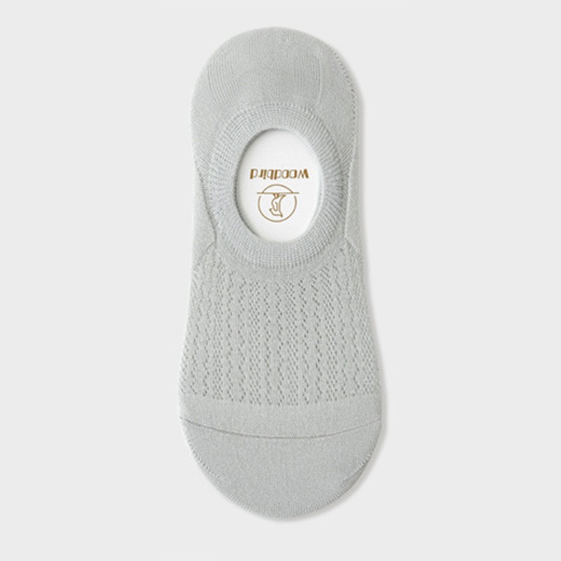 Women's Summer Mesh Thin Invisible Socks Solid Color Breathable Low Top Silicone Non Slip No... thumbnail 7