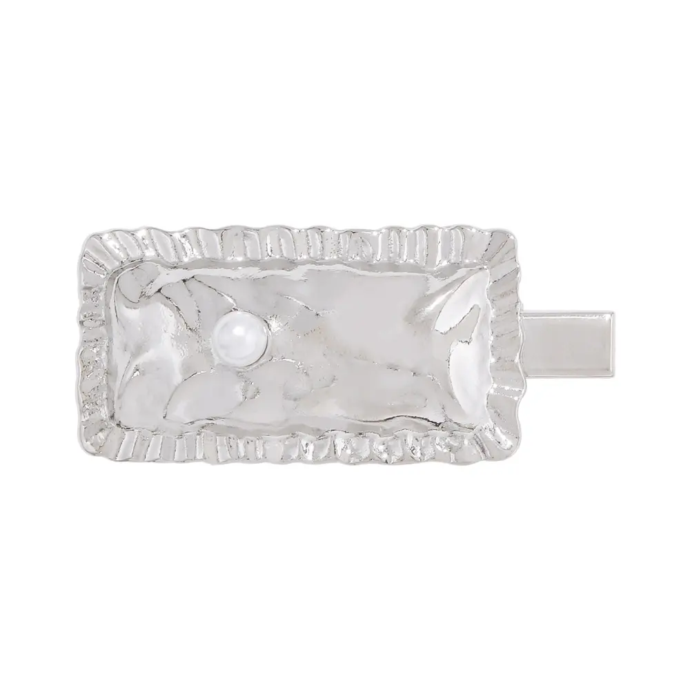 Simple Texture Hairpin Personality Creative Retro Square Hair Accessories