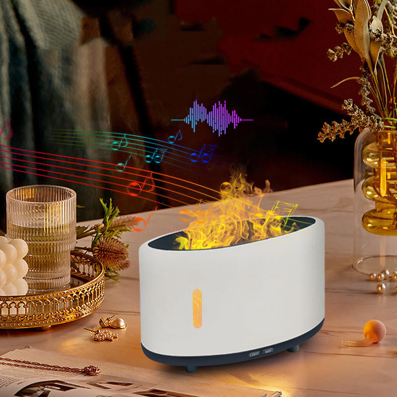 Outdoor Camping Bluetooth Music Flame Humidifier — foto 2