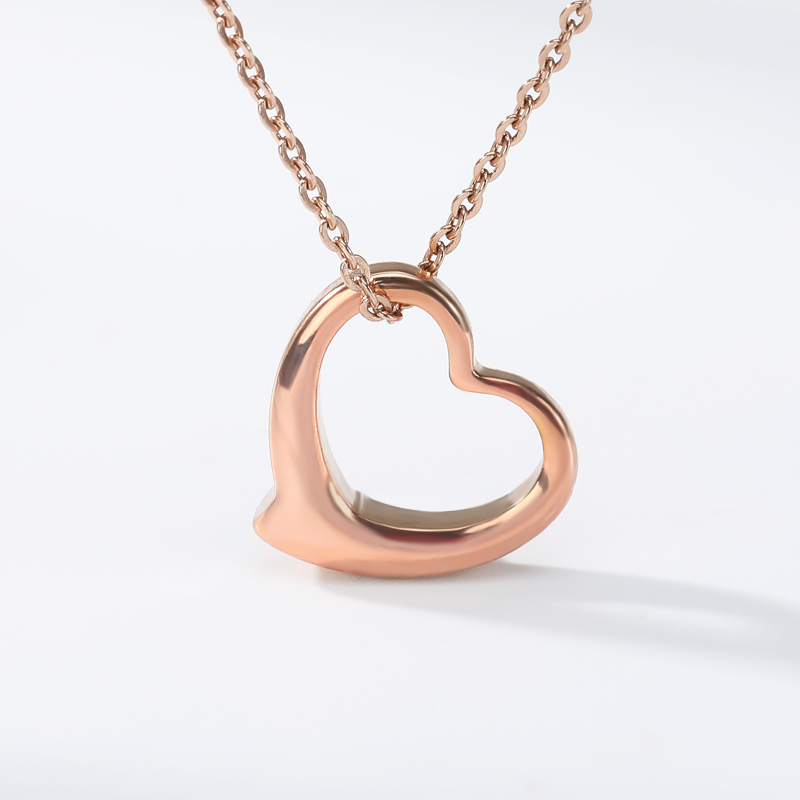 Women's Gold-plated 18K Love Pendant Necklace