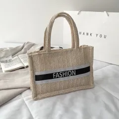 Fashionable One Shoulder Western Style Tote Bag - Beige - View 1